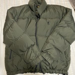 Mens like new browning puffer jacket